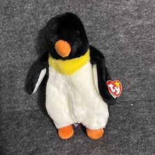 Ty Beanie Baby Buddy Buddies Waddle The Penguin Plush New With Tags