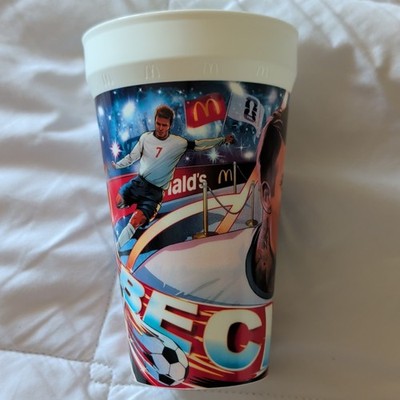 New Unused Rare McDonald's FIFA World Cup 2026 Cup Feat David Beckham England