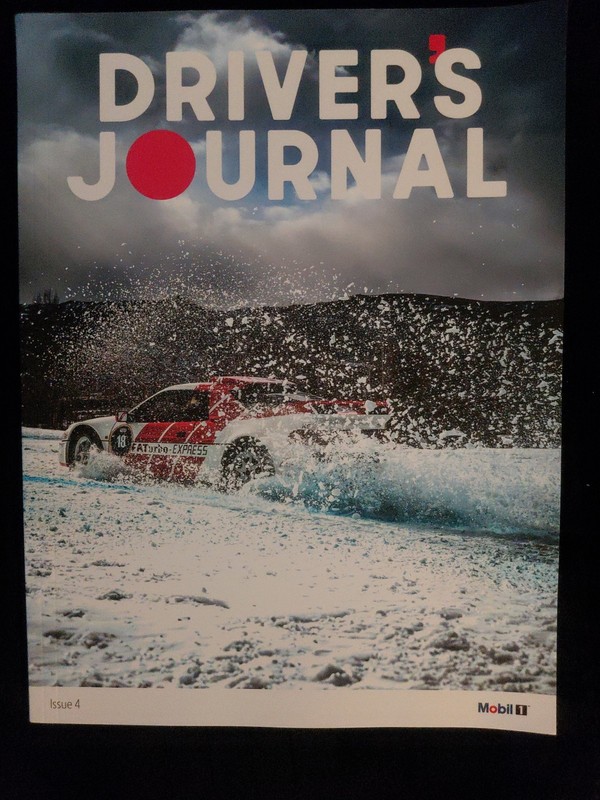 Mobil One Driver's Journal Issue 4 F.A.T. Ice Race #687/1200