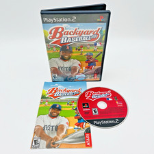 Backyard Baseball 10 (Sony PlayStation 2 PS2) Complete w/ Manual Tested Big Papi