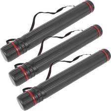 3 Pcs Telescopic Painting Tube Expandable Document Poster Storage
