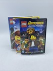 3 X Lego DVD's Clutch Powers Rise Of Rookies & The Movie