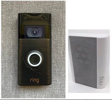 Ring Doorbell Bundle - Doorbell AND Chime Gen 2 - BATTERY or WIRED