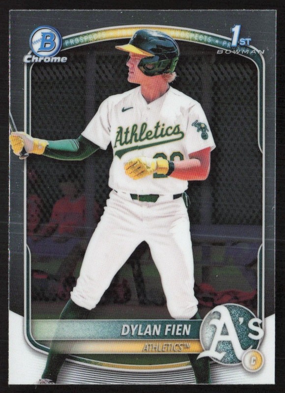 2025 Bowman Chrome Prospects Dylan Fien #BCP-47 GS1