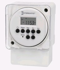 Intermatic FM1D20A-LV Digital Timer 24Hr 7 Day 12/24V DIN Rail NEW OPEN BOX