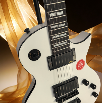 #ad Epiphone Les Paul Electric Guitar Solid Body active pickup black parts fast $244.00