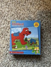 2002 Clifford The Big Red Dog Scholastic 25 Piece Jigsaw Puzzle