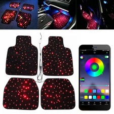 Starlight LED Fiber Optic Car Floor Mats Mult...