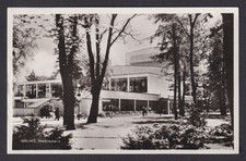 Vintage postcard Malmo Stadsteatern modern theater Sweden