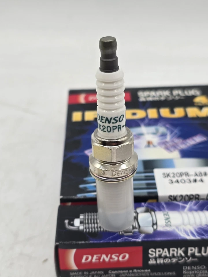 Pacote com 6 velas de ignição-GÁS, código Eng: CCTA, FI, Turbo DENSO SK20PR-A8 - Imagem 4 de 4