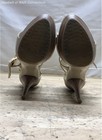 Michael Kors Beige Leather Strappy Buckle Platform Heeled Sandals Size 6.5 — photo 6