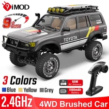 9IMOD 1/12 RC Crawler Car LC80 4WD 2.4G Brushed Remote Control Climbing Vehicle