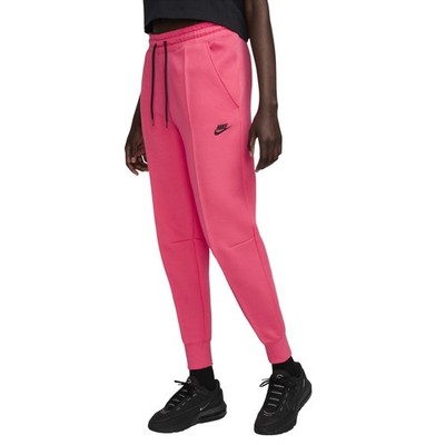 Nike Damen Hose Jogger Mid Waist Tech Fleece Rosa Größe S Cod FB8...
