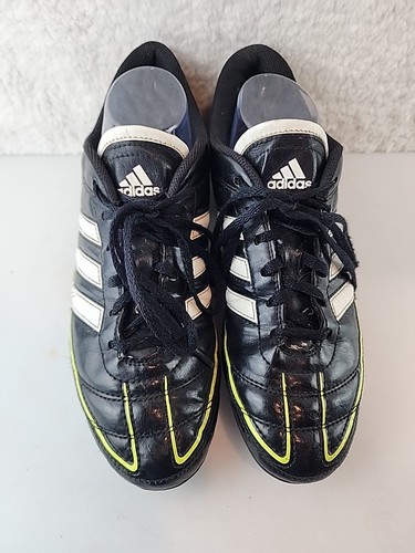 Scarpe da calcio uomo Adidas Davicto nere bianche Volt taglia 9,5 - Foto 3 di 9