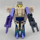 vintage G1 Transformers Needlenose w/ Zigzag & Sunbeam (1988) *missing tail fin