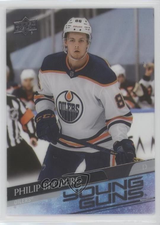 2020-21 Upper Deck Young Guns Clear Cut Philip Broberg #204 Rookie RC 0vu9
