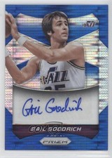 2014-15 Panini Prizm Blue Pulsar 17/249 Gail Goodrich #53 Auto HOF 0l2