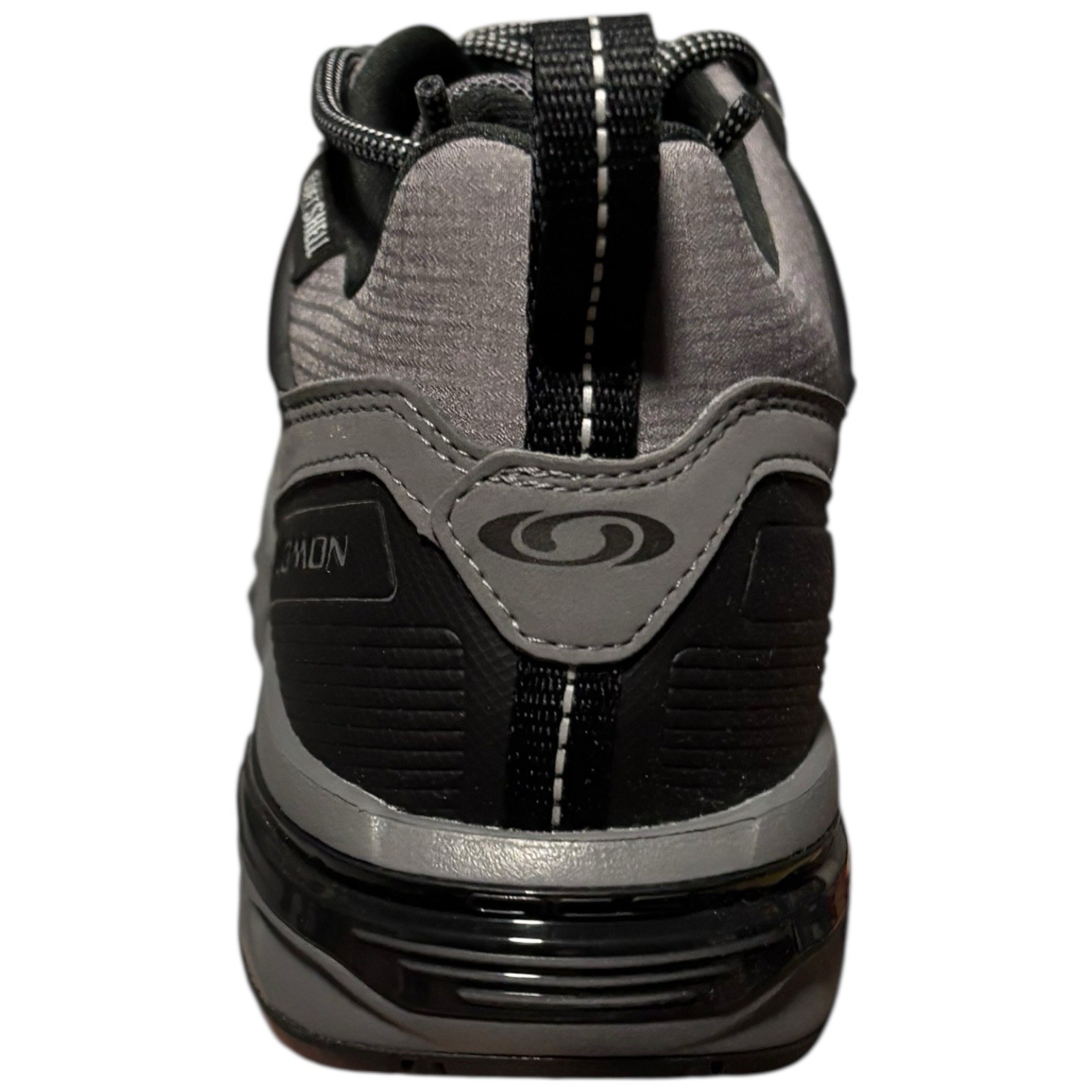 Salomon ACS+ CSWP scarpe da ginnastica escursionismo UK 7 EUR 40 2 3 nuove grigio nero sotto prezzo di listino