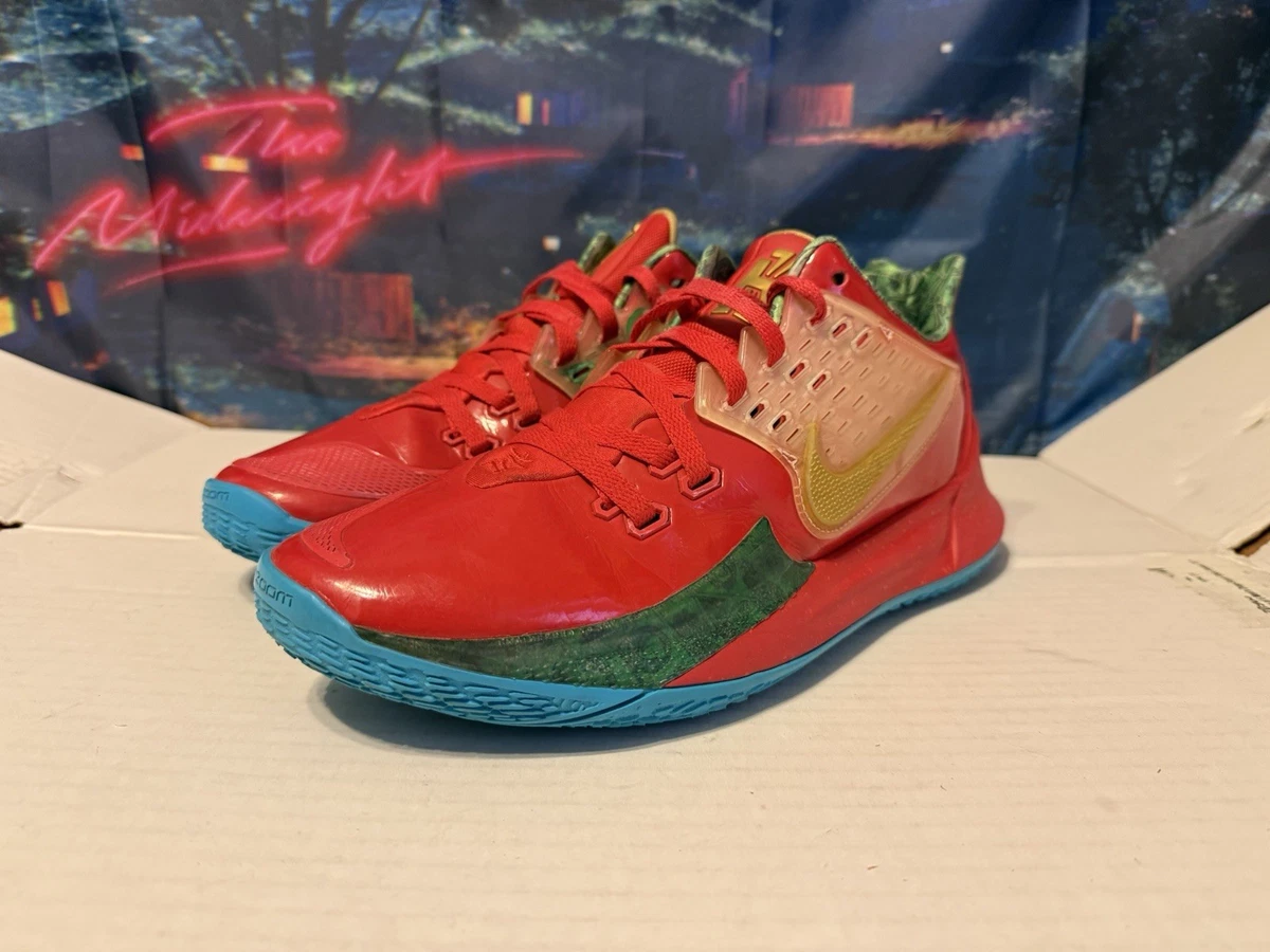 Size 11 - Nike Kyrie Low 2 x SpongeBob SquarePants Mr. Krabs 2019 Nike Kyrie Low 2 Mr Krabs Review and On Feet - YouTube main image 2
