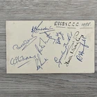 Essex 1955 - Beautiful Album Page - Signed x 9 - Bailey, Barker etc