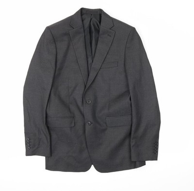 Graue Herrenjacke UK Größe L MOSS ESQ
