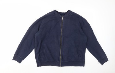 Bomberjacke Herren UK Größe L Burton Menswear London Blau