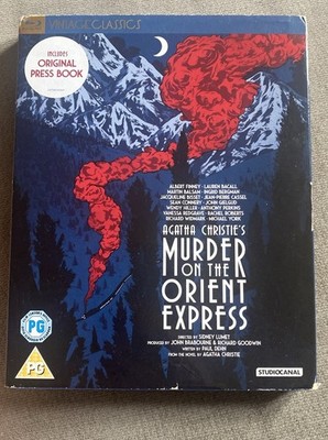 Murder On The Orient Express (Blu-ray) - Slipcover / Pressbook - UK Region B
