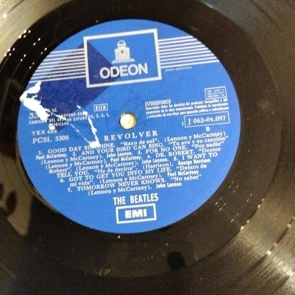 Beatles Revolver LP, foto 4 de 4