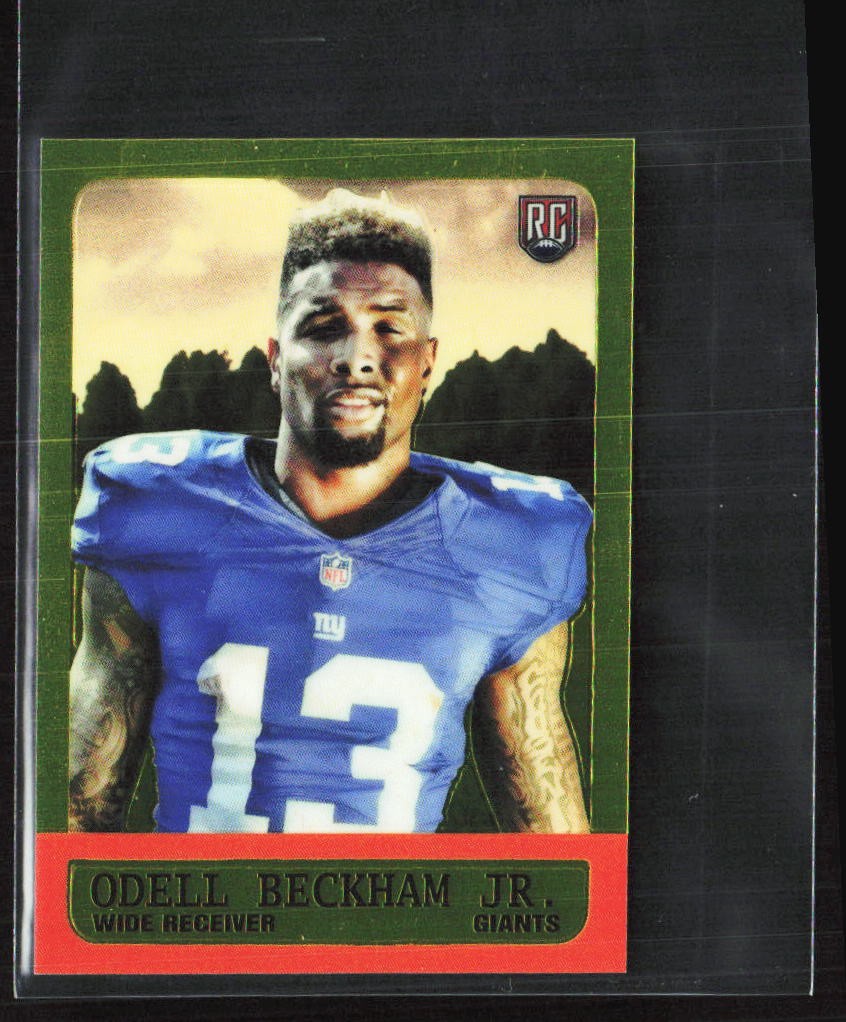 Odell Beckham Jr. Topps Chrome 1963 Minis #4 Base