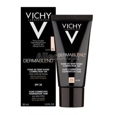 Vichy Dermablend correcting foundation 25 Nude, fluid