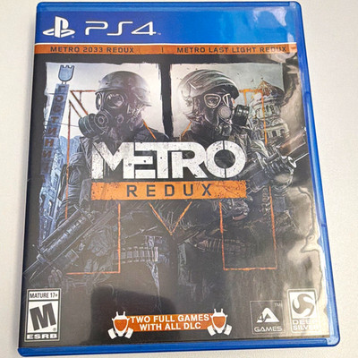 Deep Silver Metro Redux Complete Edition PS4 Game, M, Shooter