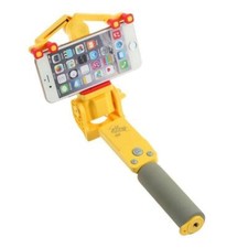 Color: Yellow - 360 Deg. Panoramic Robotic Powered Selfie Stick