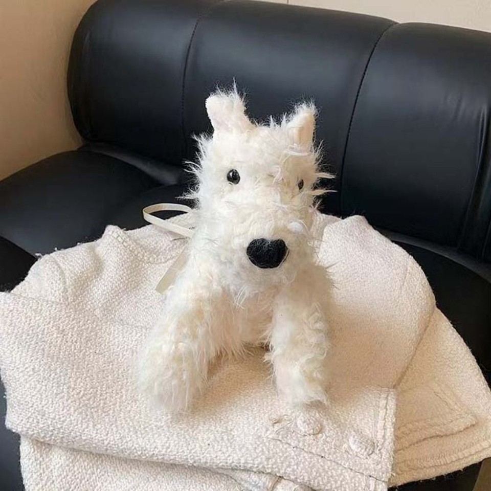 Plush Toy Children Backpack Doll Animal Shoulder Bag Puppy Crossbody