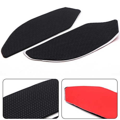 Tampons De Réservoir Moto Antidérapants - Lot De 2, ABS Noir - Pour Motos Rétro, Adhésif Fort Tampons De Réservoir Moto Antidérapants - Lot De 2, ABS Noir - Pour Motos Rétro, Adhésif Fort