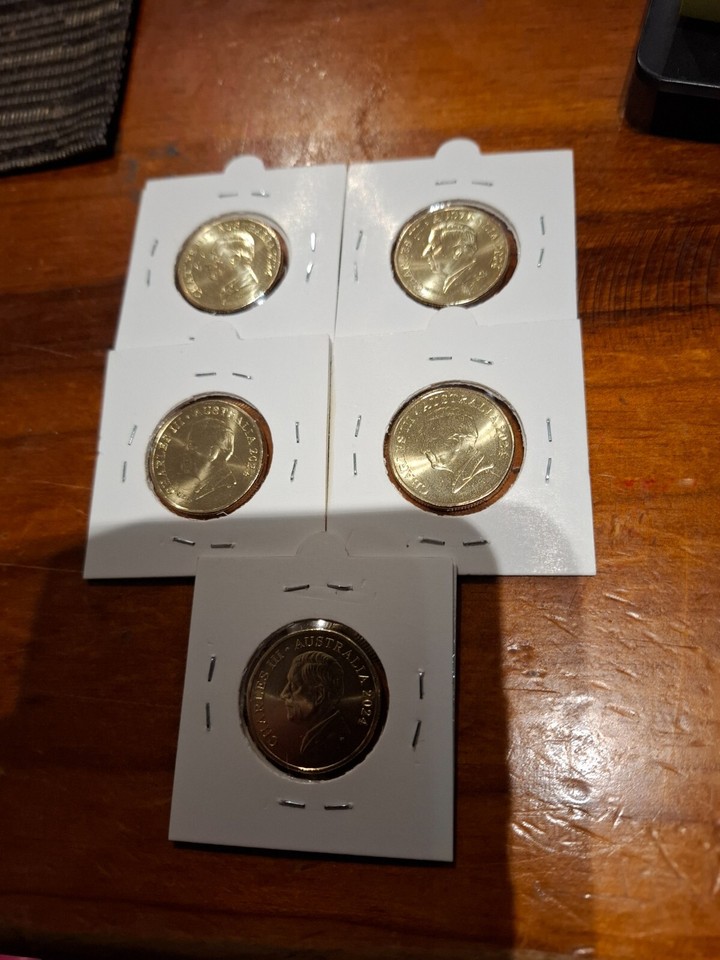 bluey one dollar coins from a bag unc eBay