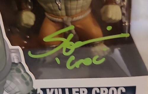 Funko BATMAN ARKHAM ASYLUM KILLER CROC #56 Signed STEVE BLUM COA - Bild 8 von 12