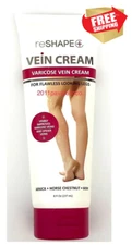 reSHAPE Vein Cream for Flawless Looking Legs w/ Arnica & Chestnut