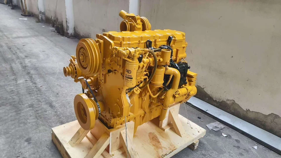 Depósito parcial CAT Caterpillar C-9 motor excavadora, excavadora con D6R330 336 Foto 2 de 4