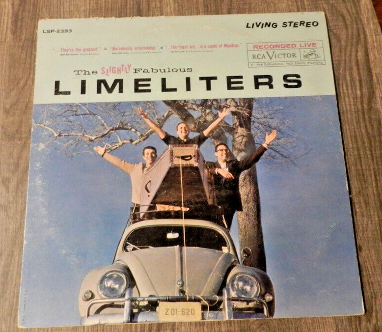 RCA Victor records The Slightly Fabulous Limeliters vintage vinyl LP live