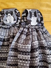 Set of 2 Handmade Hanging Kitchen Towels