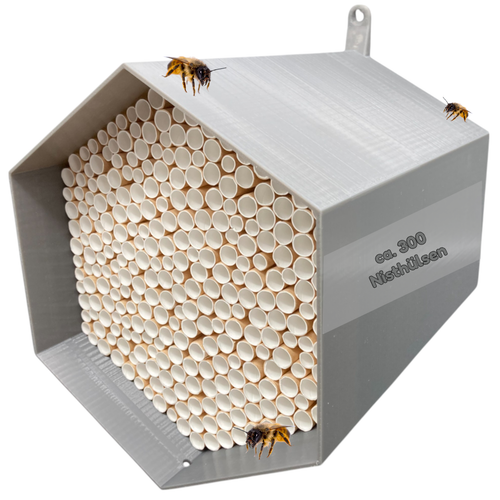 Wildbienen-Nisthilfe – absolut haltbar & wetterfest. Insektenhotel / Bienenhotel - Bild 2 von 40