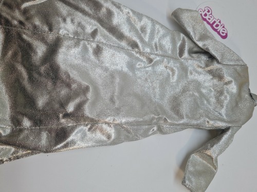 BARBIE MATTEL KEN ROCKERS HOT ROCHIN' FUN VINTAGE GIACCA ARGENTO CLOTHES SILVER - Imagen 2 de 2