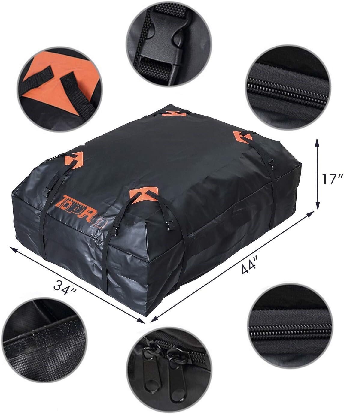 MeeFar Car Roof Xbeek Rooftop Cargo Carrier Bag 15 Cubic FT Waterproof