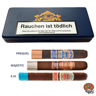 E.P. Carrillo TRIUMPH Sampler 3 Zigarren Dom. Rep.: Pledge, Encore & La Historia
