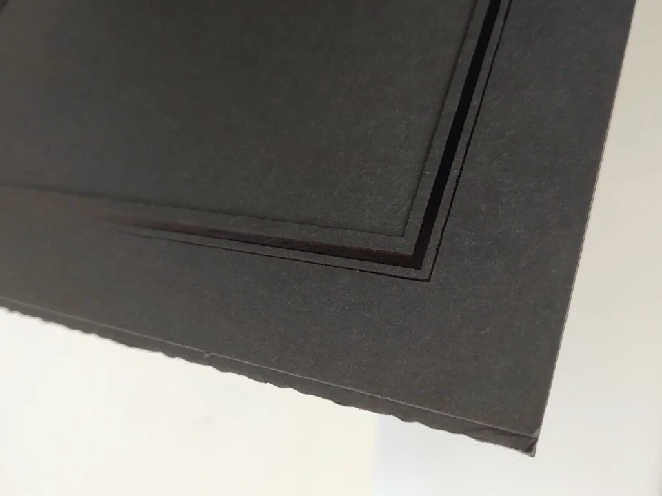 Carpetas de fotos - Tap 5x7 Carpeta retrato negra - Nuevo paquete de 250. Foto 3 de 4