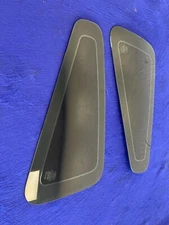 2011-2014 Ford Mustang GT 5.0L Pair Quarter Side Windows Carlite Right Left OEM