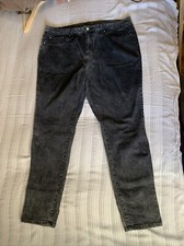 FADED GLORY size 18 Stonewashed Skinny Jeans Pockets