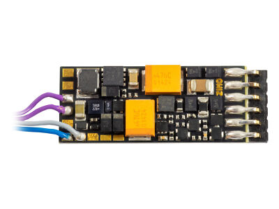 Zimo MS491L - Miniatur-Sound-Decoder NEM651 6-pol gewinkelt 0,7 A - 5 FA - NEU