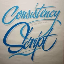 PROFESSIONAL *PRO SERIES* #8 Lettering Long Hair Quill Brush by Von Dago