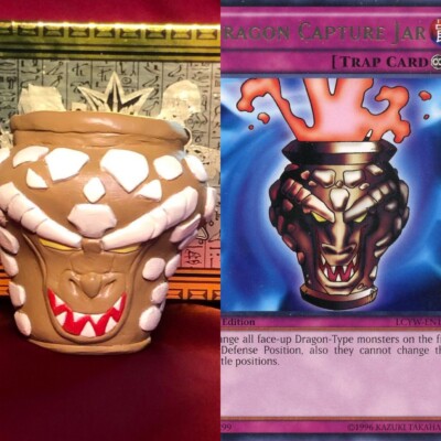 Yugioh Dragon Capture Jar Figure